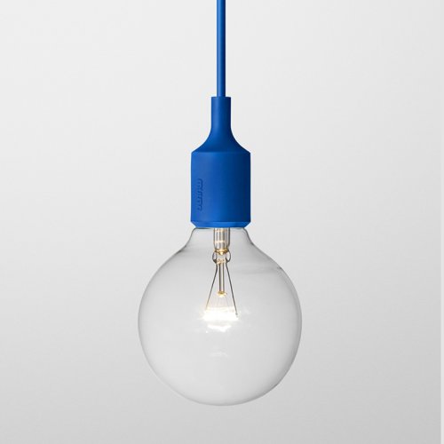 Suspension E27 - Bleu